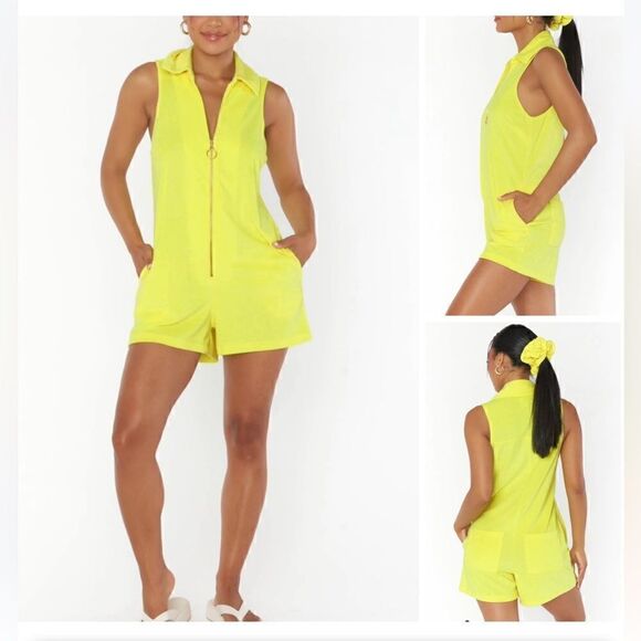 Show Me Your Mumu Reno Romper Size M NWOT - Picture 1 of 10